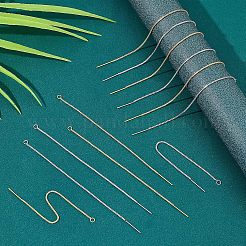 20Pcs 2 Colors 304 Stainless Steel Stud Earrings Findings&nbsp;STAS-UN0036-78