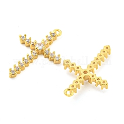 Brass Pave Cubic Zirconia Pendants&nbsp;KK-M286-10G