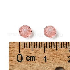 プレシオサ®クリスタルビーズ  チェコクリスタル  双円錐形(451 69 302 ロンデル)  ローズピーチ 70030個  5mm  穴：1mm&nbsp;Y-PRC-BA5-70030