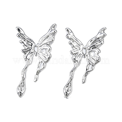 Brass Stud Earring Findings&nbsp;KK-N232-429P-A