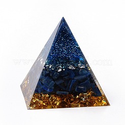 Resin Orgonite Pyramid Home Display Decorations&nbsp;G-PW0004-56A-16