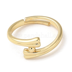 Rack Plating Brass Adjustable Rings&nbsp;RJEW-M162-33G