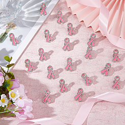 20Pcs Silk Ribbon Enamel Pins&nbsp;JEWB-FH0001-72