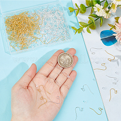 300Pcs 2 Colors Brass Earring Hooks&nbsp;KK-SP0001-36