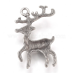 Tibetan Style Alloy Pendants&nbsp;TIBEP-T002-53AS-RS
