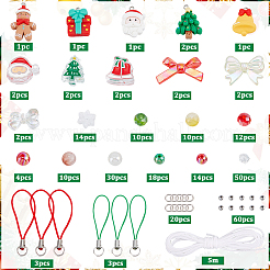 Christmas Theme DIY Mobile Strap Making Kits&nbsp;DIY-SC0033-27