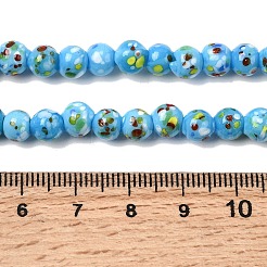 Handmade Lampwork Beads Strands&nbsp;LAMP-H071-01A-08