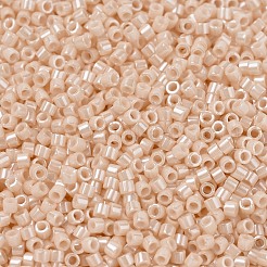 MIYUKIデリカビーズ  シリンダー  日本製シードビーズ  11/0  （db1532)不透明ライトピーチセイロン  1.3x1.6mm  穴：0.8mm  約2000PCS /ボトル  10 G /ボトル&nbsp;SEED-JP0008-DB1532
