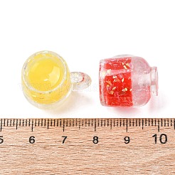 Luminous Transparent Resin Beads&nbsp;RESI-B039-15