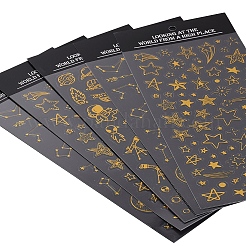 Waterproof Hot Stamping Stickers&nbsp;DIY-CJ0001-55