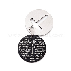 304 Stainless Steel Manual Polishing Pendants&nbsp;STAS-G269-01P