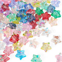 100Pcs Transparent Acrylic Beads&nbsp;OACR-TADJ0001-23