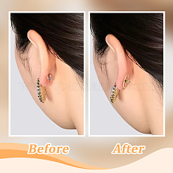 12Pcs Brass Earring Nuts&nbsp;KK-BBC0016-32