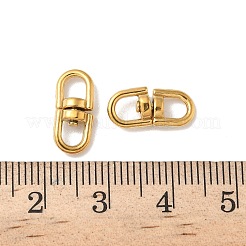304 Stainless Steel Double Eye Swivel Clasps&nbsp;STAS-L300-011B-G