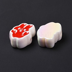 Opaque Acrylic Beads&nbsp;OACR-H025-01D
