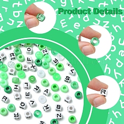 Transparent & Opaque Acrylic Beads&nbsp;KY-FS0001-26B