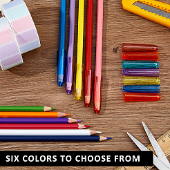 12 Sets Plastic Pencil Cap&nbsp;DIY-FH0008-02