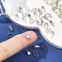 シェグレース ブラス スナップオン ベイル  カドミウムフリー＆ニッケルフリー＆鉛フリー  プラチナ  7x3.5x2.5mm  穴：6.5x3mm&nbsp;XGRQ1U351-373P