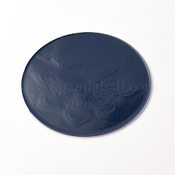 (クリアランスセール)PVCカップマット  花柄  フラットラウンド  花柄  127x2mm&nbsp;AJEW-WH0002-88B