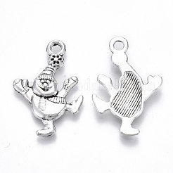 Tibetan Style Alloy Pendants&nbsp;TIBE-N010-34AS-RS
