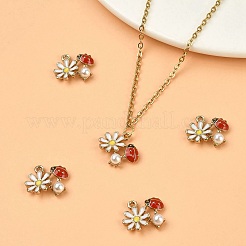 Alloy Enamel Pendants&nbsp;ENAM-YW0003-44