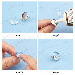 DIY Stud Earring Making Kits&nbsp;DIY-SC0011-90P