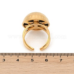 304 Stainless Steel Adjustable Cuff Rings&nbsp;RJEW-V008-02G
