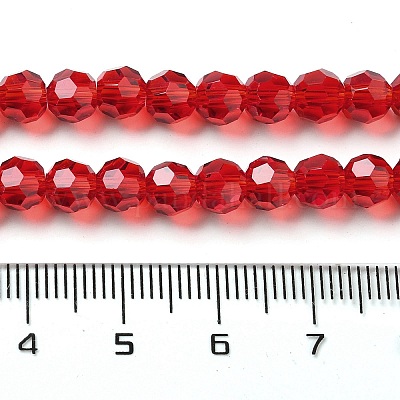 Transparent Glass Beads&nbsp;EGLA-A035-T6mm-D07-1