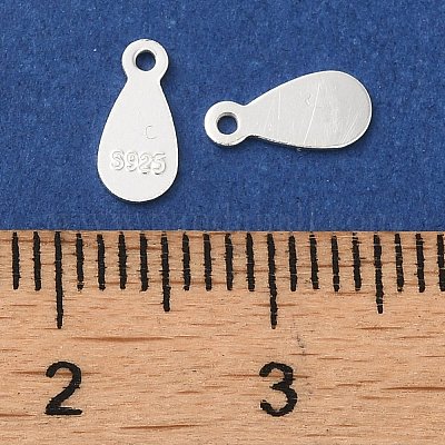 925 Sterling Silver Chain Extender Drop&nbsp;STER-G040-01B-1