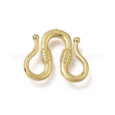 Brass M-Hook Clasps&nbsp;LS-KK-CBA0DF0-14E-G-1