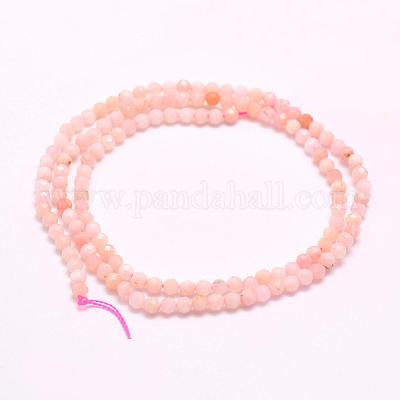 Natural Pink Opal Beads Strands&nbsp;G-F509-05-4mm-1