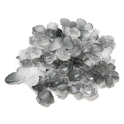 Transparent Acrylic Beads&nbsp;OACR-H039-04C-1