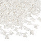 200個のABS模造真珠ビーズ  蝶  11x14x3.5mm  穴：1.8mm&nbsp;OACR-TA0003-84B-3