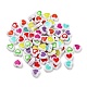 Opaque & Printed Acrylic Beads&nbsp;OACR-G021-01-1