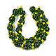 Handmade Bumpy Lampwork Beads Strands&nbsp;LAMP-T017-02-2