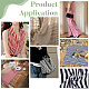 Cotton Fabric with Strip Pattern&nbsp;DIY-PH0037-96F-5