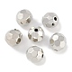 CCBプラスチックビーズ  ラウンド  多面カット  13.5x13mm  穴：2mm&nbsp;ALUM-U001-01B-06-1