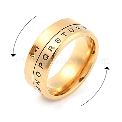 Stainless Steel Spinner Ring&nbsp;LS-RJEW-C019-07G