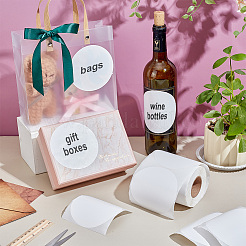 Self-Adhesive Paper Gift Tag Stickers&nbsp;DIY-WH0750-239B