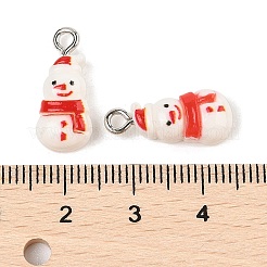Christmas Theme Opaque Resin Pendants&nbsp;RESI-S08-01J