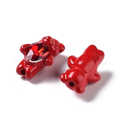 Spray Painted Alloy Bead&nbsp;PALLOY-H134-60