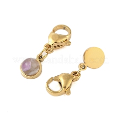 Ion Plating(IP) 316 Surgical Stainless Steel Pendant Decorations&nbsp;STAS-A097-04G-12