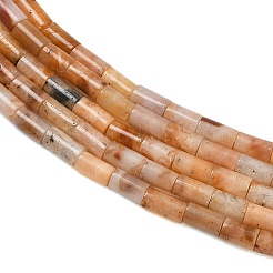 天然石トパーズ翡翠ビーズ連売り  コラム  4x2mm  穴：0.8mm  約102個/連  15.75''（40センチメートル）&nbsp;GG-CBAED3F-A09