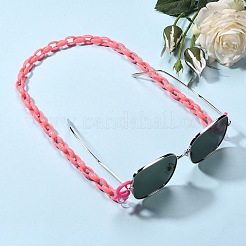 Personalized Acrylic Cable Chain Necklaces&nbsp;NJEW-JN02898
