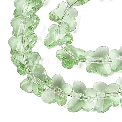 Transparent Glass Beads Strands&nbsp;GLAA-Q118-01A-B07