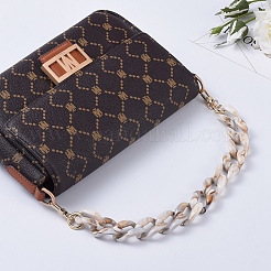 Acrylic Curb Chain Purse Bag Handle&nbsp;AJEW-BA00004-02