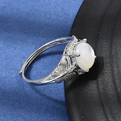 Brass Micro Pave Cubic Zirconia Finger Rings&nbsp;CU-CBA260E-06P