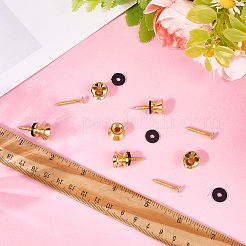 Alloy Guitar Strap Button Tail Nails for Acoustic and Folk Instruments&nbsp;FIND-WH20009-67G