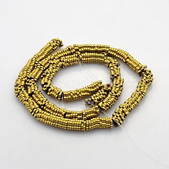 Electroplate Non-magnetic Synthetic Hematite Beads Strands&nbsp;G-J217A-06A