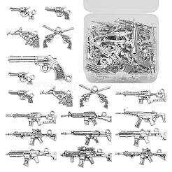 60Pcs 12 Styles Tibetan Style Alloy Pendants&nbsp;TIBEP-CJ0001-97